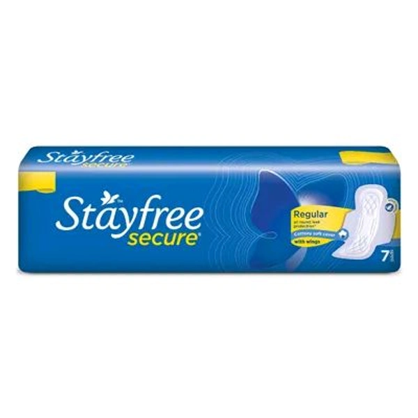 Stayfree Secure Regular  - 230mm, 18 Pads