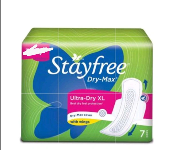 Stayfree Dry-Max Ultra XL - 7 Pads, 315mm