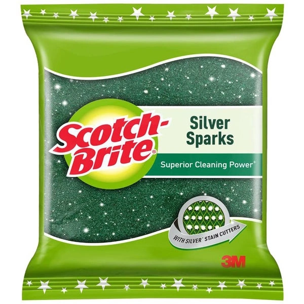 Scotch Brite Silver Sparks - 7×7.5cm