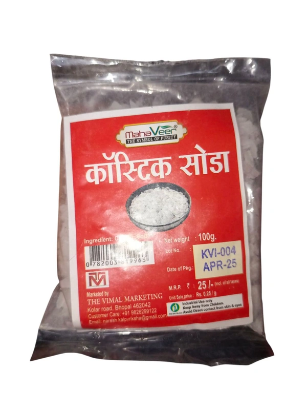 Mahaveer Castic Soda - 100g.