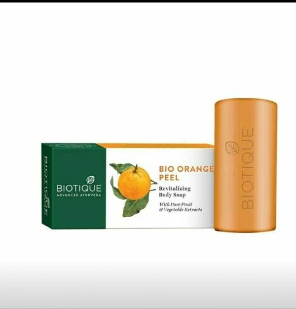 Biotique Bio Orange Peel Revitalizing Body Soap, 150g