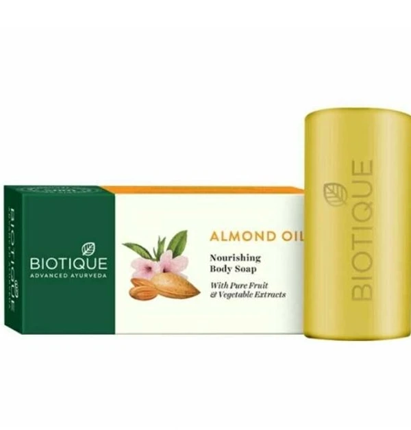 Biotique Almond Oil Nourishing Body Soap, 150g
