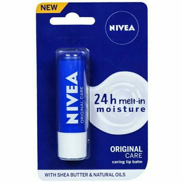 Nivea Original Care Caring Lip Balm 4.8g