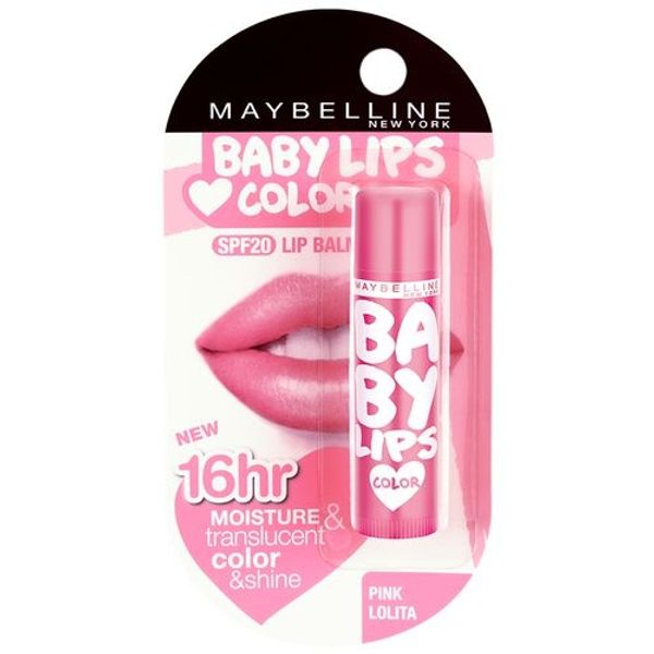 Maybelline New York Baby Lips Lip Balm - Pink Lolita, 4 g Pink Lolita