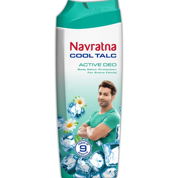 Navratna Cool Active Deo Talc 100gm