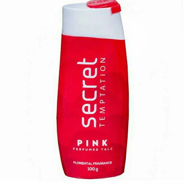 secret Temptation pink Talcum 100gm, For Women