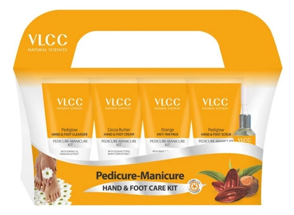 VLCC Pedicure-Manicure Hand & Foot Kit (150g + 60ml)