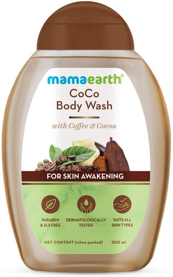 Mamaearth CoCo Body Wash With Coffee & Cocoa, Body Wash  Mamaearth CoCo Body Wash With Coffee & Cocoa, Shower Gel For Skin Awakening – 300 ml