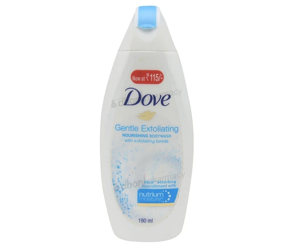 Dove Nutrim MoistureGentle Exfoliating Nourishing Body wash 190 ml