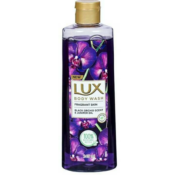 Lux Body Wash Fragrant skin Black orchid Scent & Juniper oil 245ml