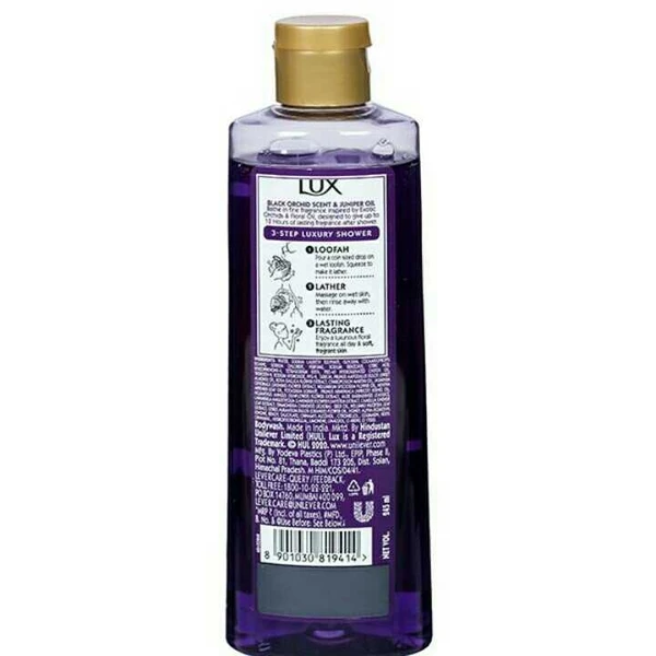 Lux Body Wash Fragrant skin Black orchid Scent & Juniper oil 245ml