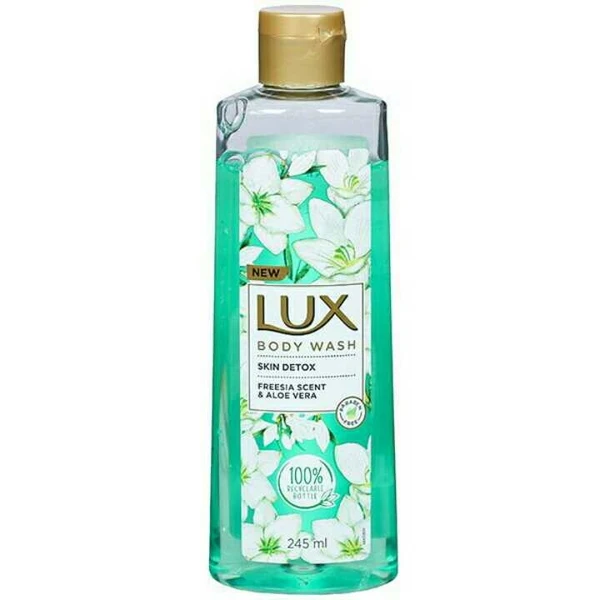 Lux Body Wash Detox freesia scent & alo vere 245ml