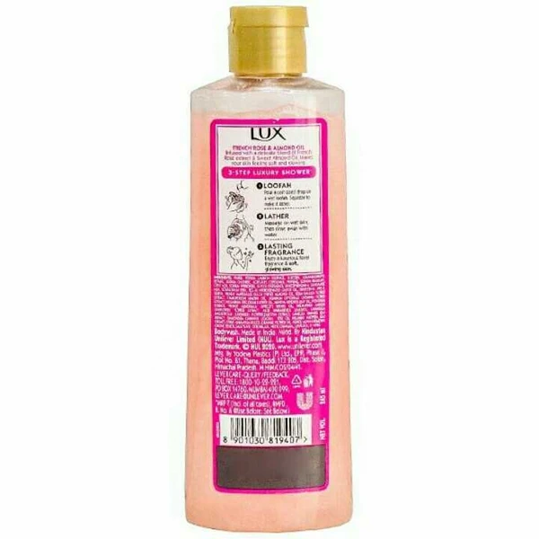 Lux body Wash  Lux Body Wash soft Skin Rose & Almond Oil 245 ml