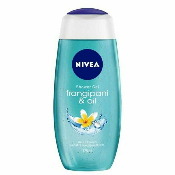 NIVEA Shower Gel, Frangipani & Oil Body Wash, Women, 250ml