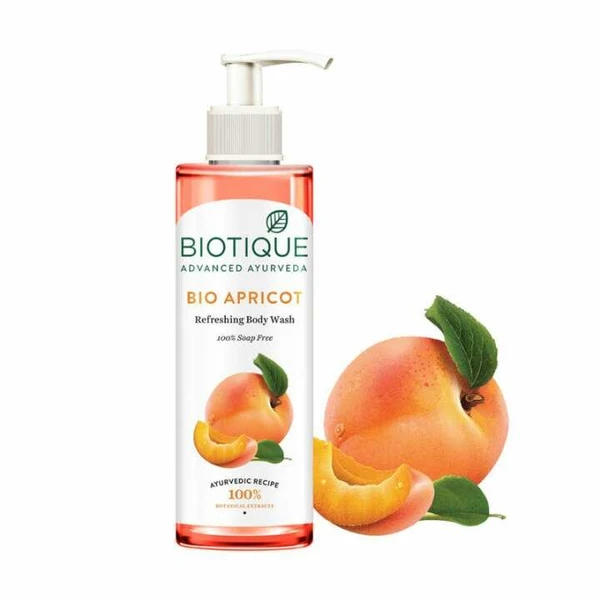 Biotique Bio Apricot Refreshing Body Wash, 190ml