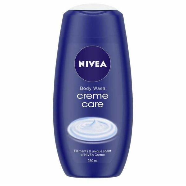 NIVEA Shower Gel, Crème Care Body Wash, Women, 250ml