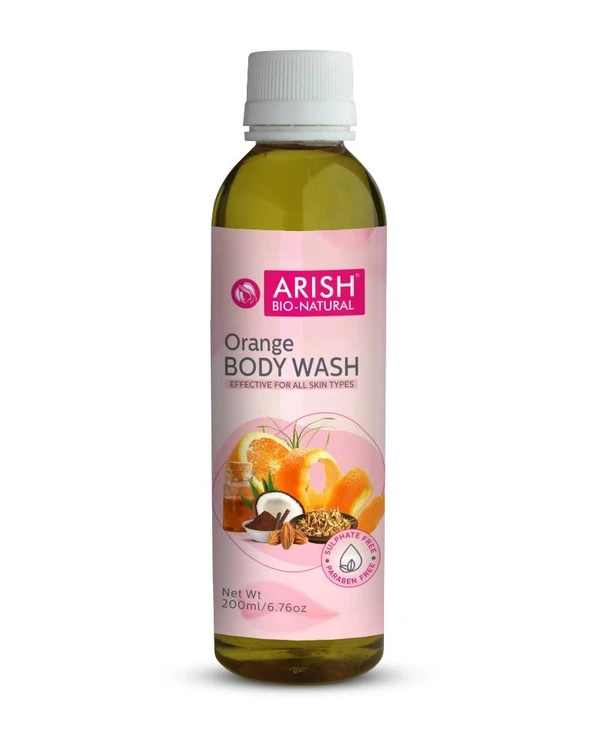 Arish ORANGE BODY WASh Arish ORANGE BODY WASH- 200 ml