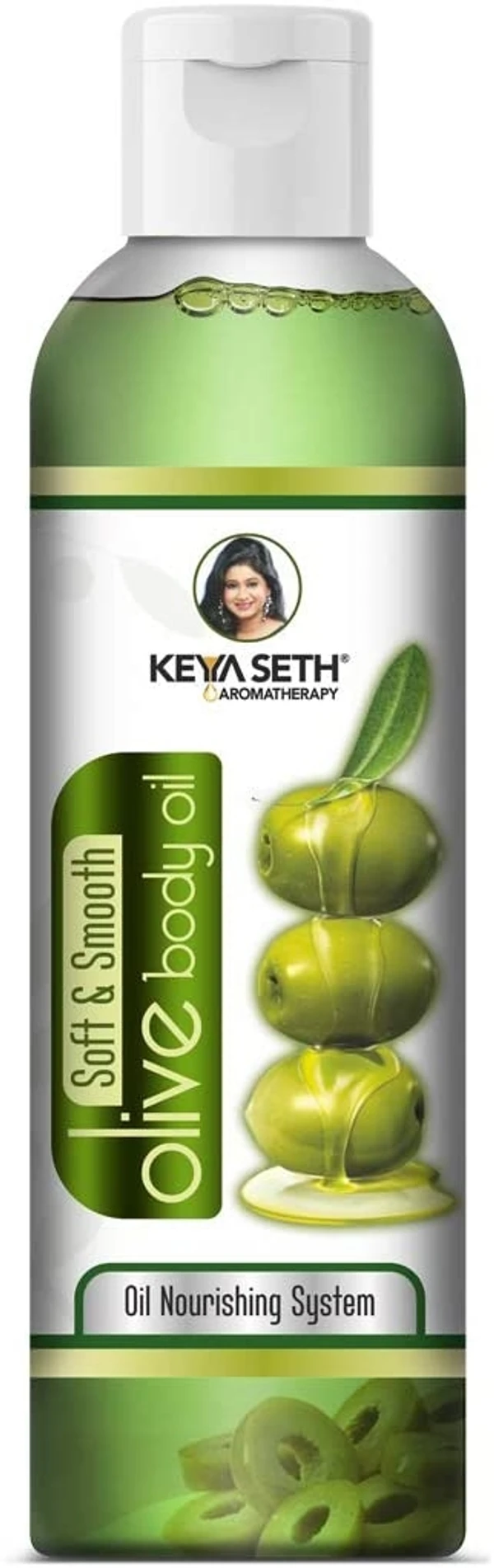 Keya Seth Aromatherapy Soft & Smooth Fairness Body Oil with Pure Olive, Sandalwood, Almond & Saffron by Keya Seth Aromatherapy, 200ml