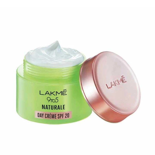 Lakmé 9 To 5 Naturale Day Crème Spf 20, Wit Pure Aloe Vera, 50 g