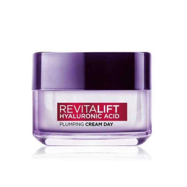 Loreal Paris Revitalift Hyaluronic Acid Plumping Day Cream for Women, 15 ml | Face Cream for Hydrated and Radiant Skin ,15gm
