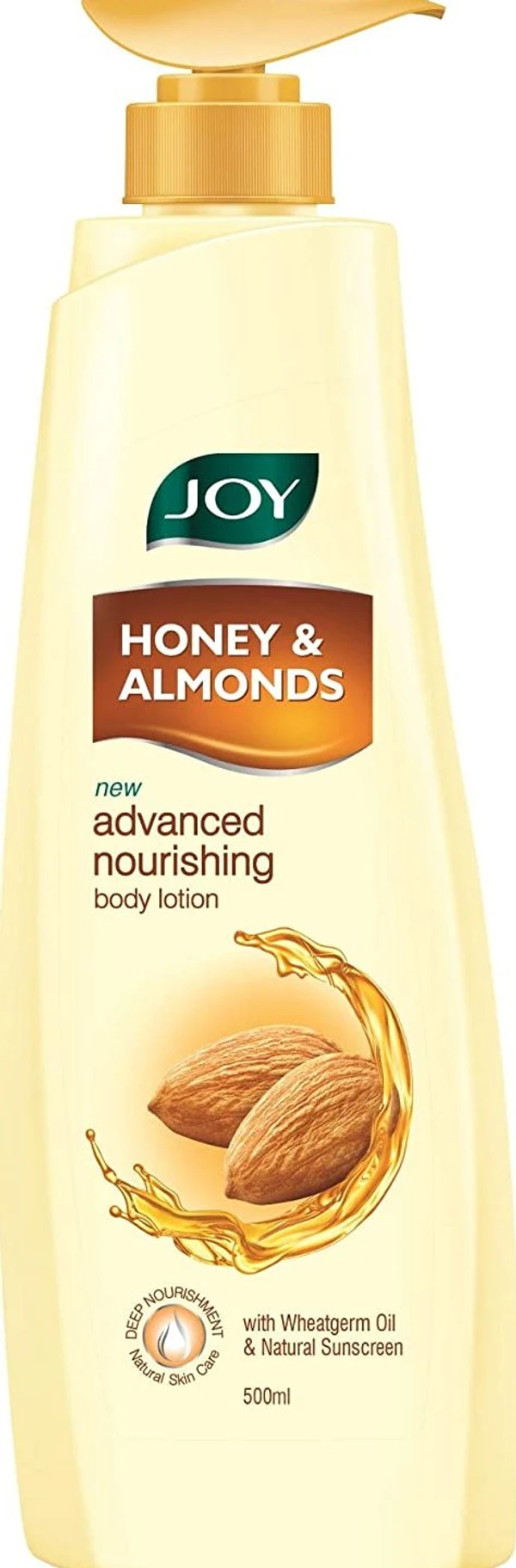 Joy Honey & Almonds Advanced Nourishing Body Lotion, For Normal to Dry skin 500ml