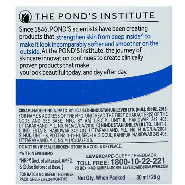 Ponds Cold Cream Soft Glowing Skin , 26g