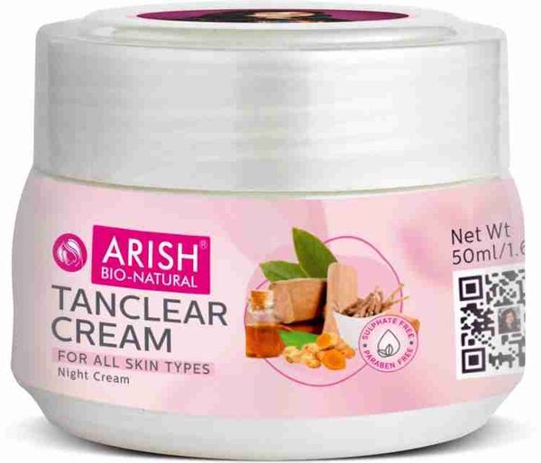 Arish bio natural Tan clear cream 50 gm