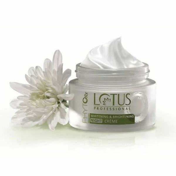 Lotus Professional Phyto Rx Whitening And Brightening Night Cream, 50g