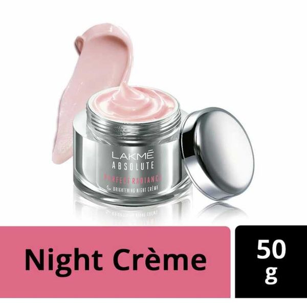 Lakmé Absolute Perfect Radiance Skin Lightening/ Brightening Night Crème (Cream), 50 g