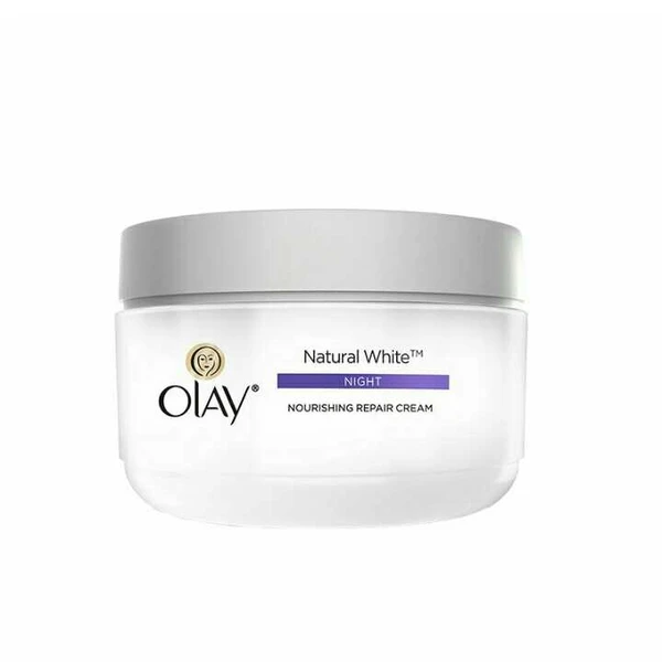 Olay Night Cream Natural White Fairness Night Moisturiser, 50g