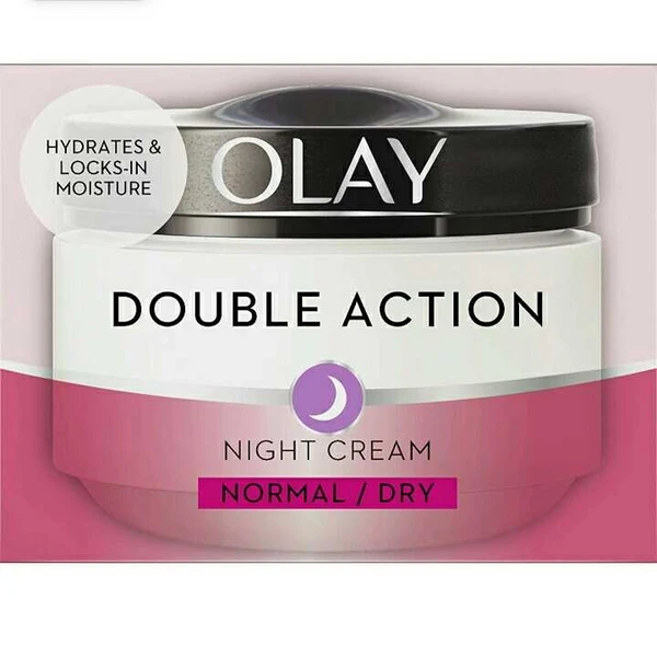 Olay Double Action Night Cream for Normal/Dry Skin (50ml) by Olay