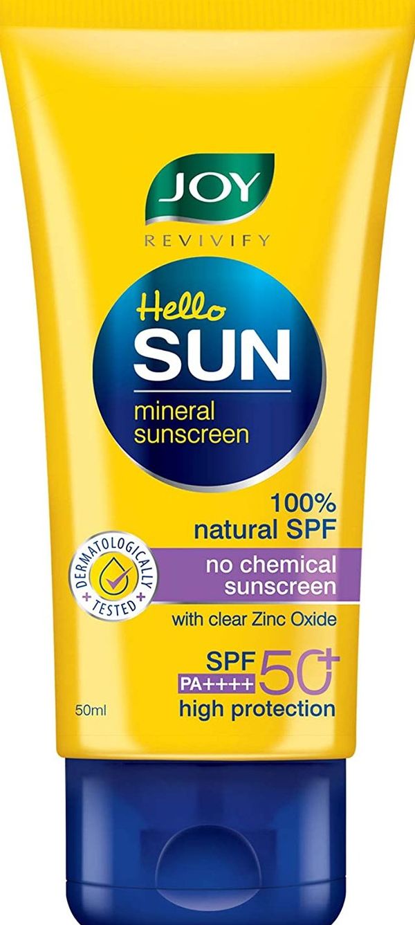 Joy Sun Cream SPF 50 Joy Revivify Hello Sun Mineral Sunscreen SPF 50 PA++++, 50ml