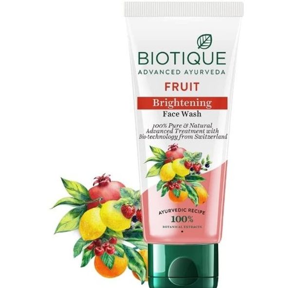Biotique Fruit Brightening Face Wash, 50ml