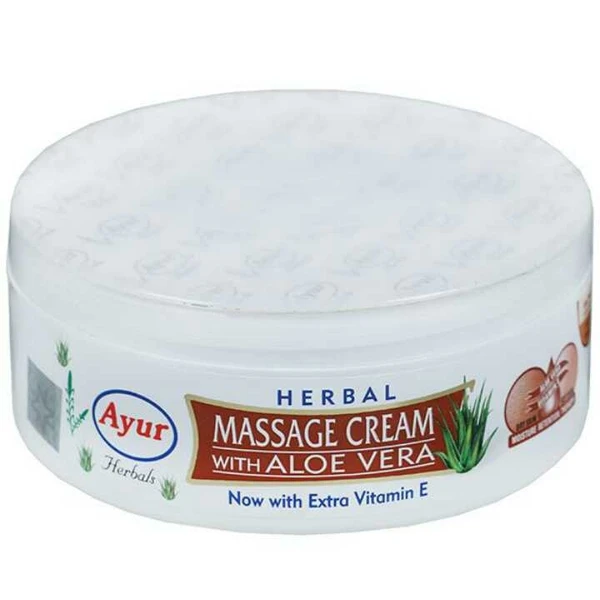 Ayur Herbals Massage Cream With Aloe Vera,80gm
