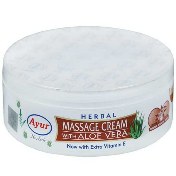 Ayur Herbals Massage Cream With Aloe Vera,200 Gm