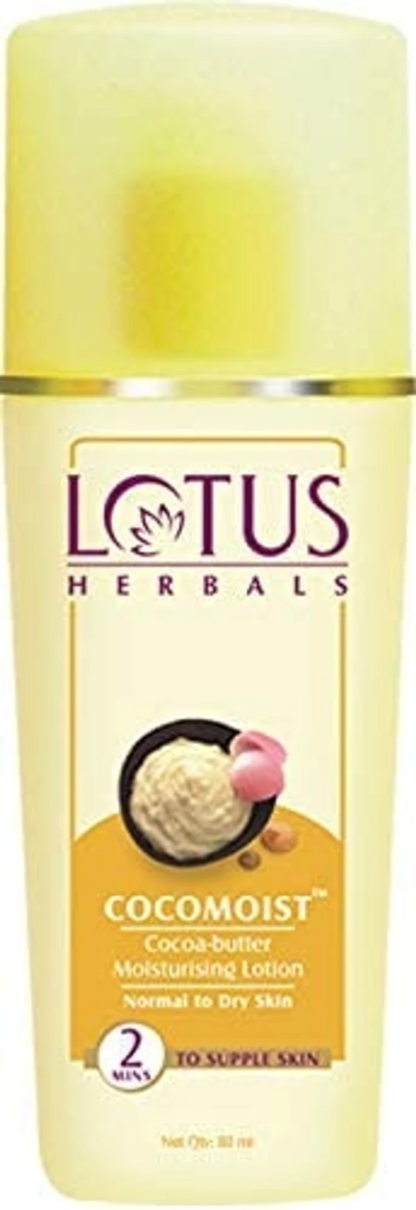 Lotus Herbals Cocomoist Cocoa Butter Moisturising Lotion, 80ml