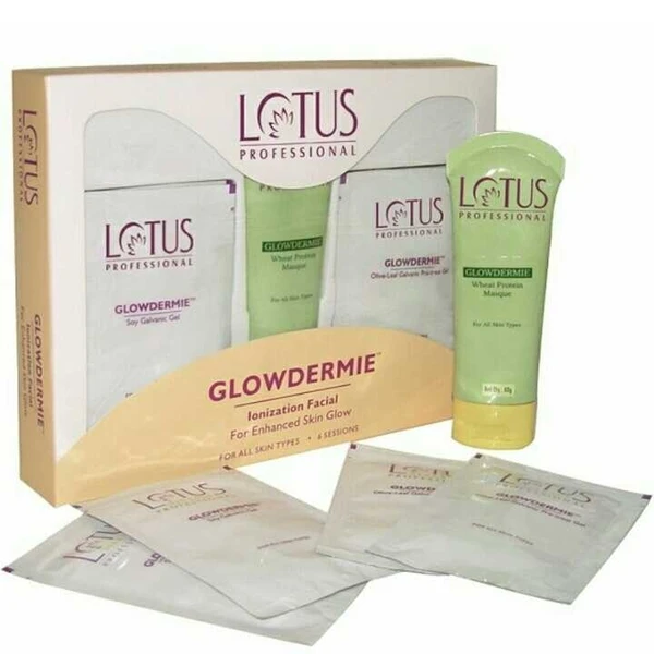 Lotus Herbals Professional Glowdermie Ionization Facial for Enhanced Skin Glow