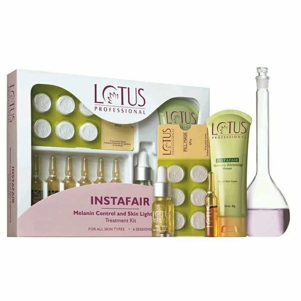 Lotus Professional Instafair Melanin Control and Skin Lightening Kit