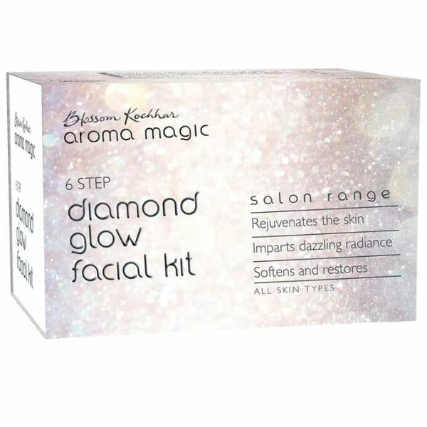 Aroma Magic Aroma Magic Diamond Glow Facial, Pink, 225 gAroma Magic Aroma Magic Diamond Glow Facial,225 g