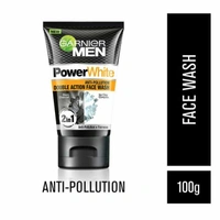 Garnier Men Turbo Bright Double Action Charcoal Facewash,100g