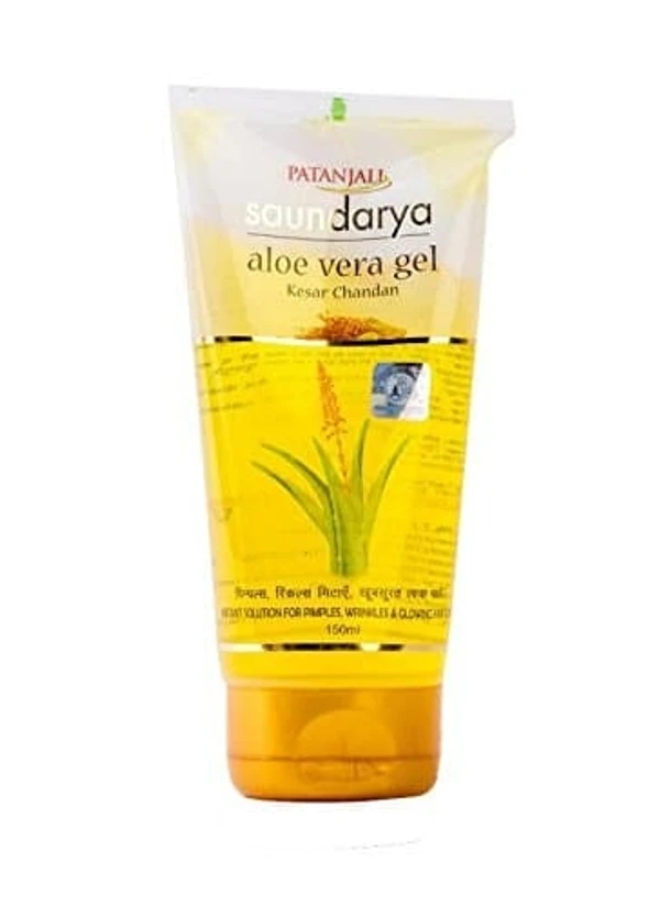 Patanjali Saundarya Aloe Vera Gel Kesar Chandan 75ml