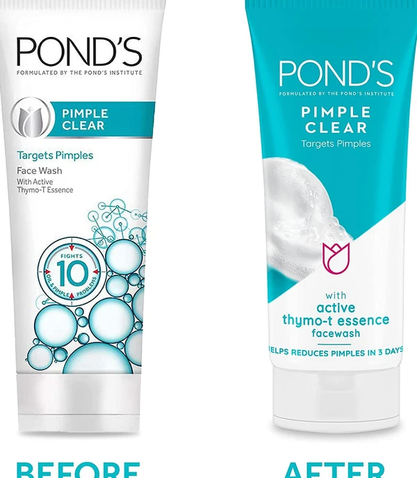 Ponds Pimple Clear & Germ Removal Face Wash, 100 g