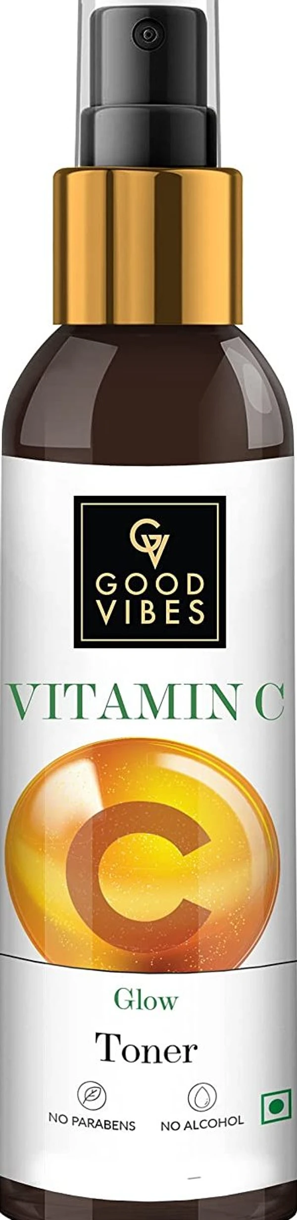 Good Vibes Vitamin C Glow Toner, 120 ml