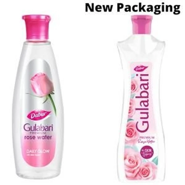 Dabur Gulabari Premium Rose Water with No Paraben for Cleansing and Toning, 59ml Dabur Gulabari Premium Rose Water with No Paraben for Cleansing and Toning,250ml