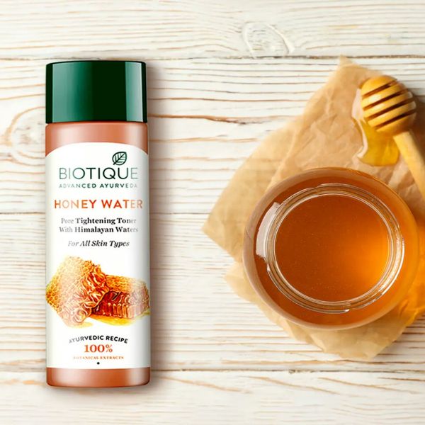 Biotique Honey Water Pore Tightening Toner, 120ml