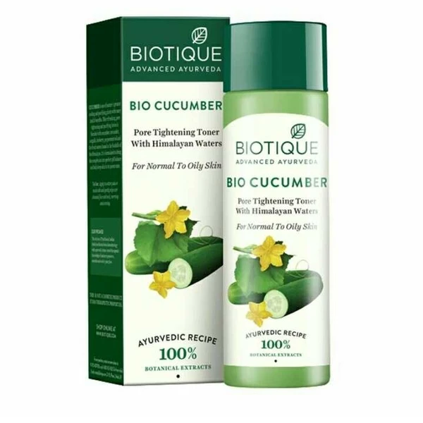 Biotique Bio Cucumber Pore Tightening Toner, 120ml