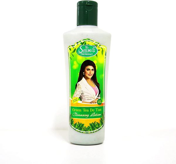 THE SOUMI'S CAN PRODUCT GREEN TEA DE TAN CLEANSING LOTION 200ML