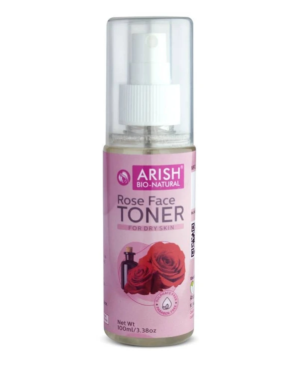 Arish Bio ROSE FACE TONER- 100 ml