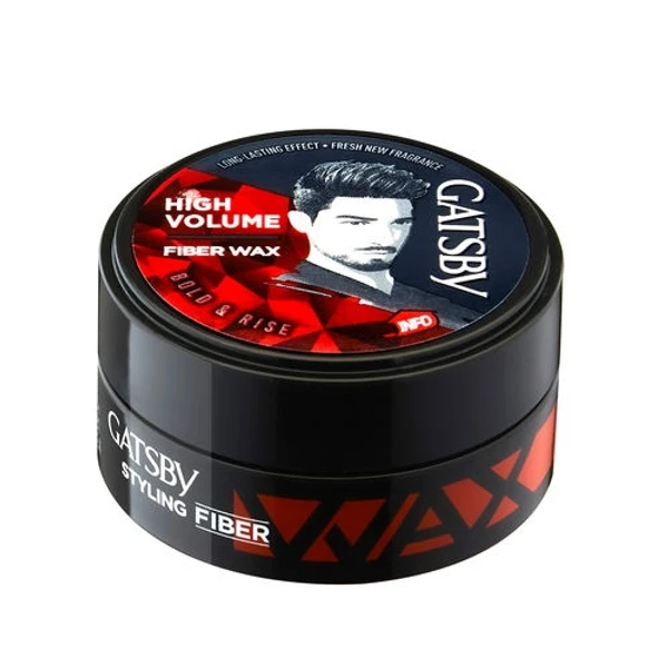 Gatsby Bold & Rise Hair Styling Fiber Wax (75gm)