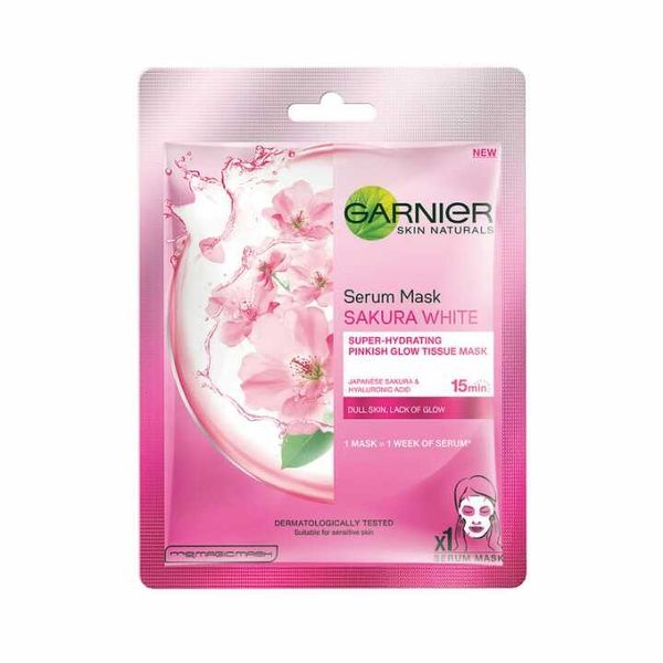 Garnier Skin Naturals Sakura White Face Serum Sheet Mask (28g)